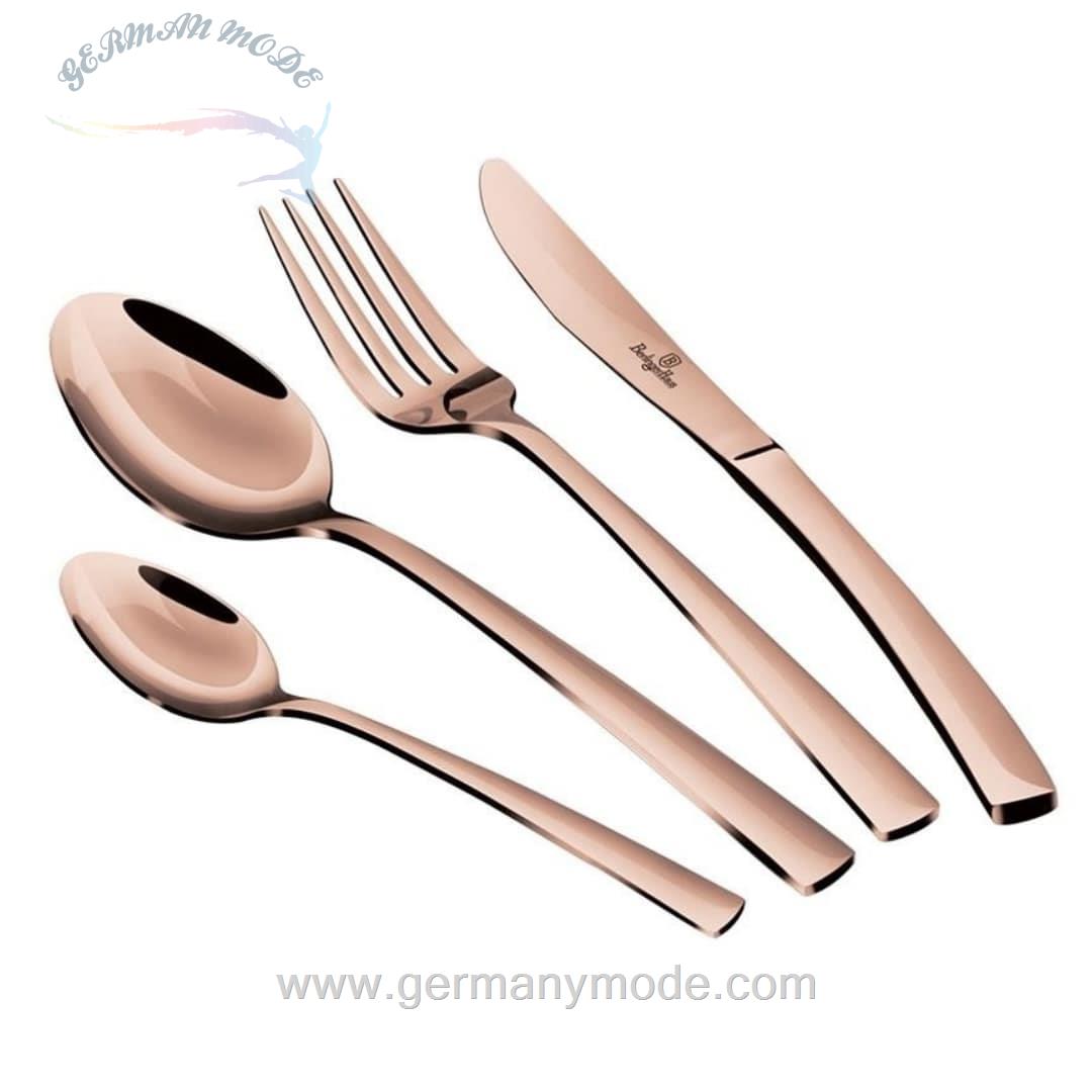 سرویس قاشق چنگال 24 پارچه برلینگر هاوس مجارستان Berlinger Haus 24-Piece Cutlery Set BH/2637 Rose Gold