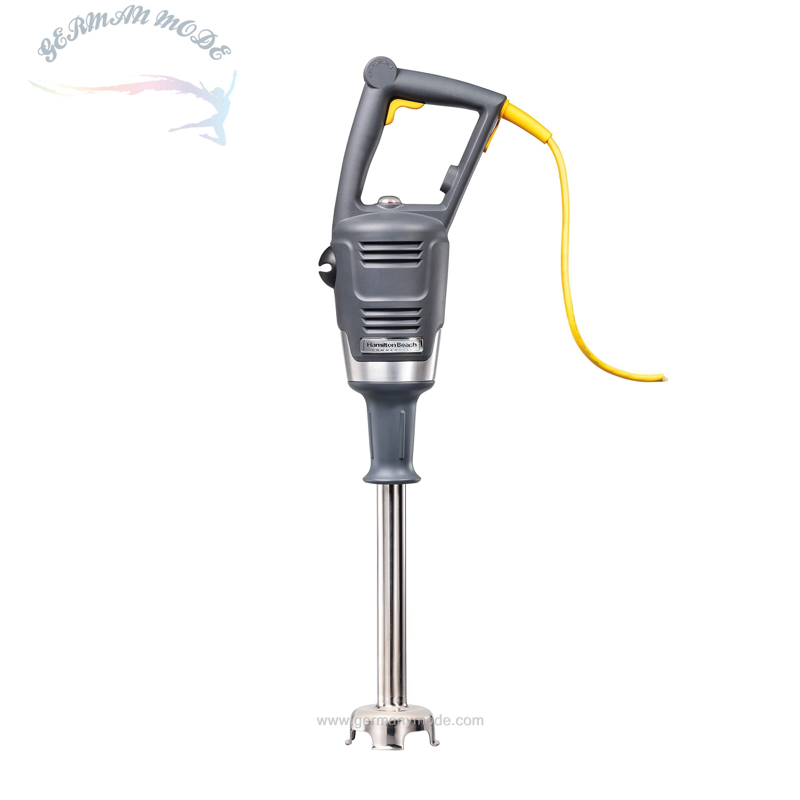 گوشت کوب برقی تجاری صنعتی همیلتون بیچ آمریکا Commercial® BigRig™ Immersion Stick Blender، HMI012-CE، شفت 305 میلی متر، 220-240 ولت، 1000 وات، خاکستری