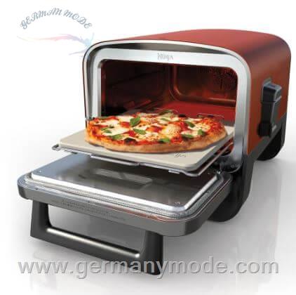 فر پیتزا نینجا آمریکا Ninja Woodfire Elektrischer Outdoor Ofen, Pizzaofen und Smoker OO101EU
