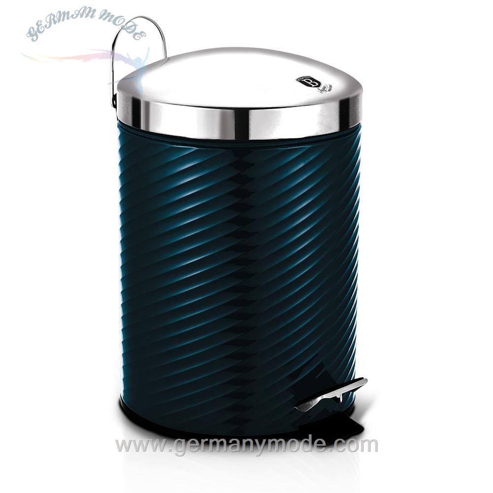سطل زباله پدالی 5 لیتری برلینگر هاوس مجارستان BERLINGER HAUS PEDAL BIN 5 L BH/6434 AQUAMARINE COLLECTION