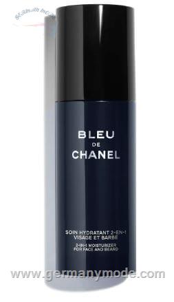 مرطوب کننده صورت مردانه بلو 50 میل شنل فرانسه CHANEL BLEU 2 IN 1 MOISTURIZING CARE FOR FACE BEARD 50 ml