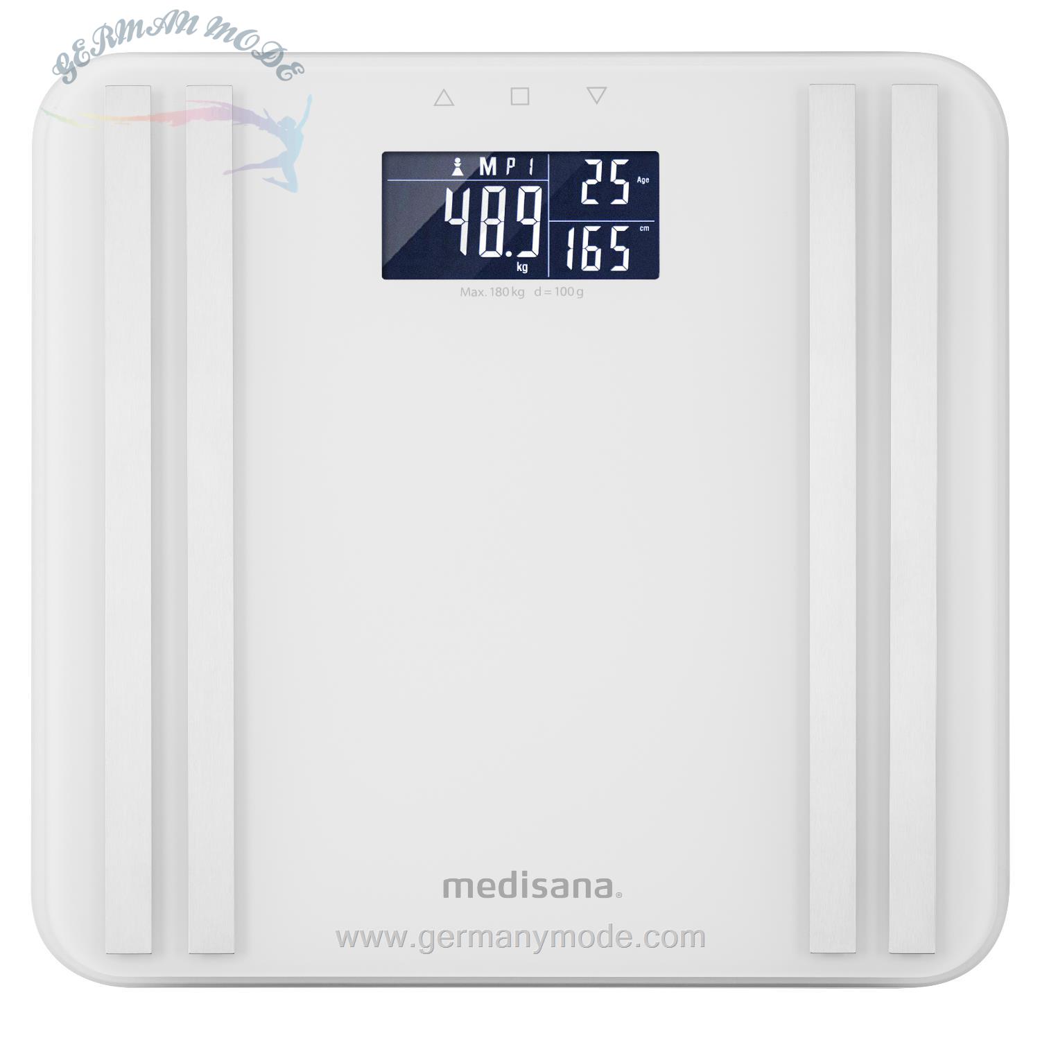ترازو دیجیتال مدیسانا آلمان medisnana BS 465 Körperanalysewaage -w