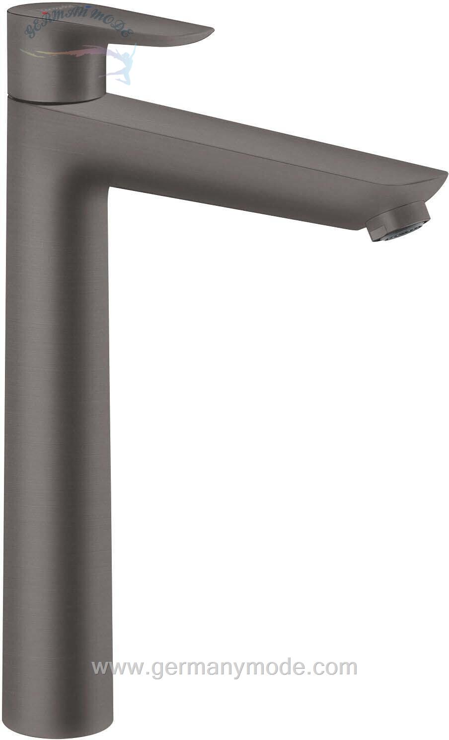 شیر مخلوط روشویی پایه بلند هانس گروهه آلمان Hansgrohe Talis E 240 schwarz chrom gebürstet 71717340