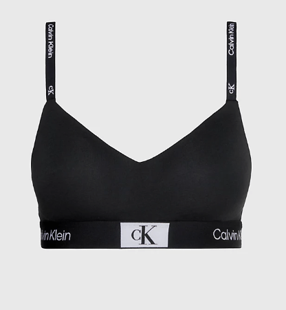 نیم تنه زنانه کلوین کلین آمریکا Calvin Klein Bralette CK96 Black 000QF7218EUB1