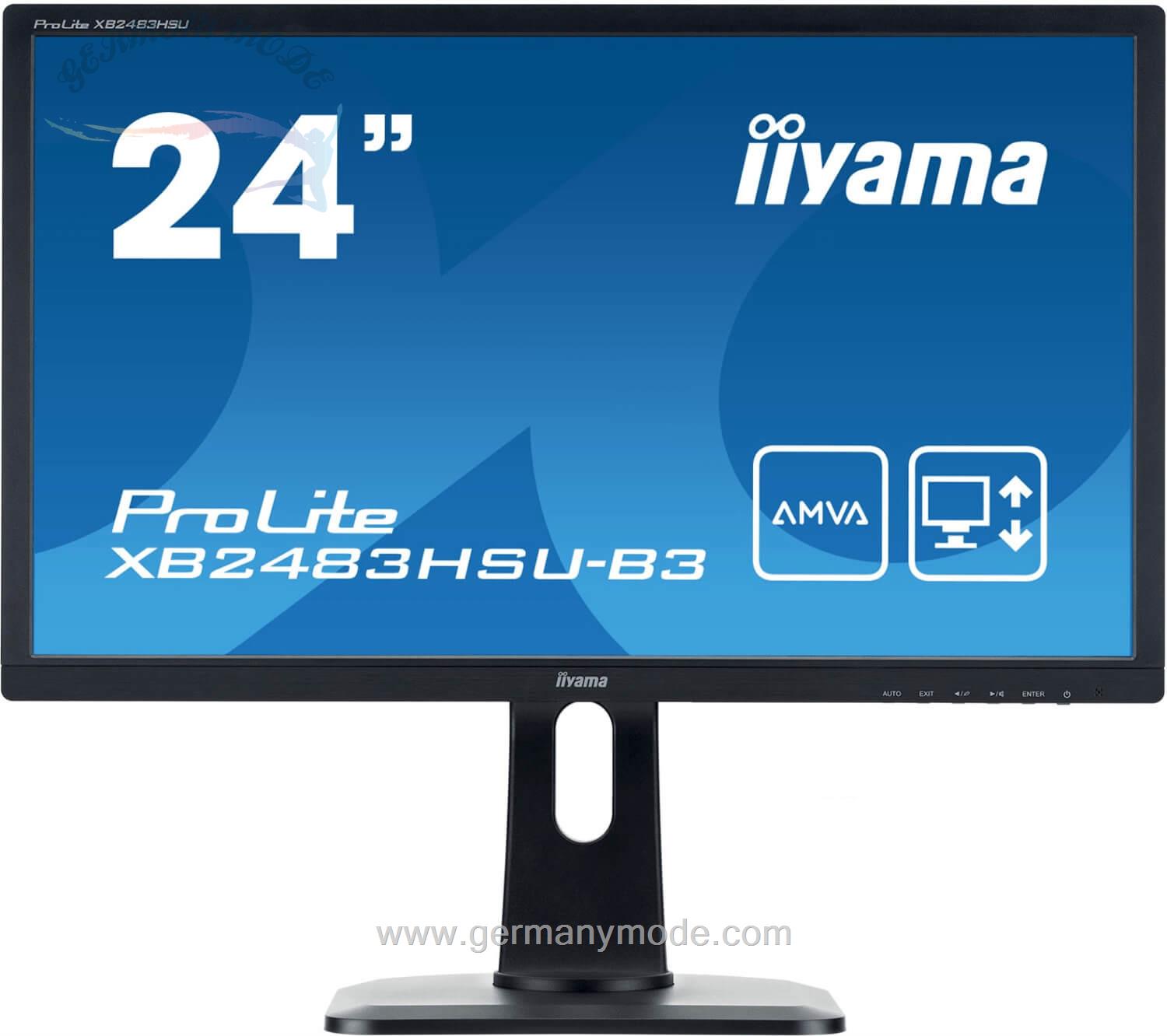 مانیتور فول اچ دی 23.8 اینچی آییاما Iiyama ProLite XB2483HSU-B3