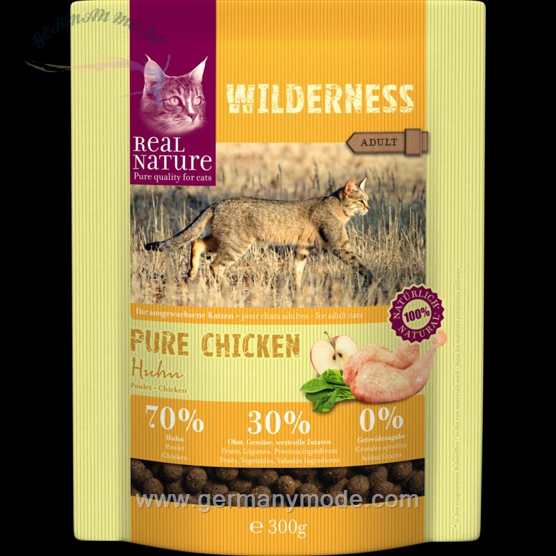 غذا خشک گربه رئال نیچا آلمان REAL NATURE WILDERNESS Adult Pure Chicken