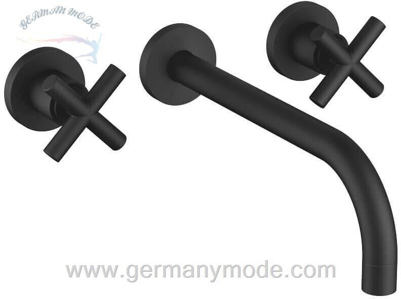 شیر مخلوط توکار دورنبراخت Dornbracht Tara 36717892 ohne Ablaufgarnitur 36717892 33 schwarz