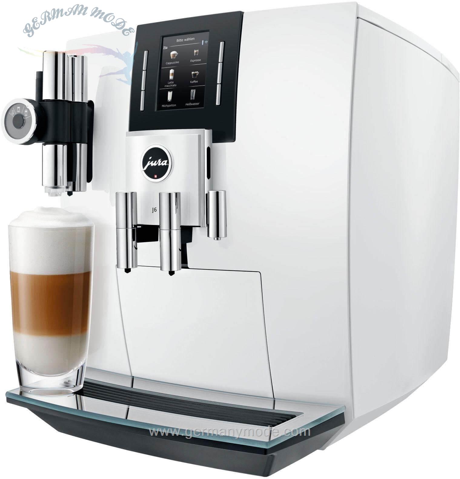 اسپرسو ساز جورا سوئیس JURA Kaffeevollautomat 15165 J6 Piano White
