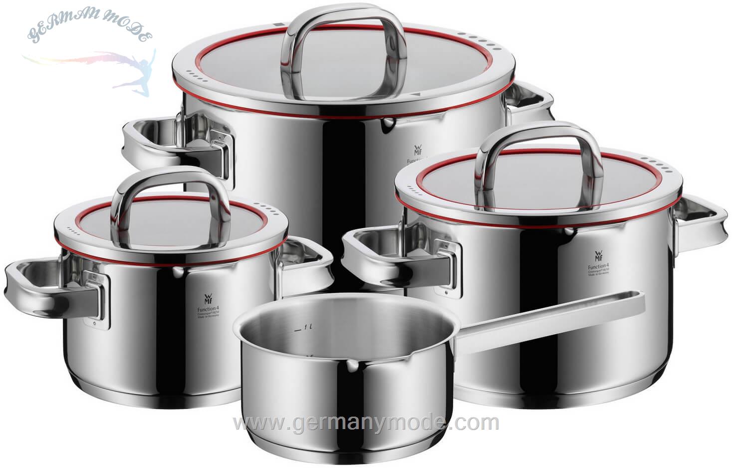 سرویس قابلمه 4 پارچه وی ام اف آلمان WMF Function 4 Kochgeschirr-Set- 4-teilig