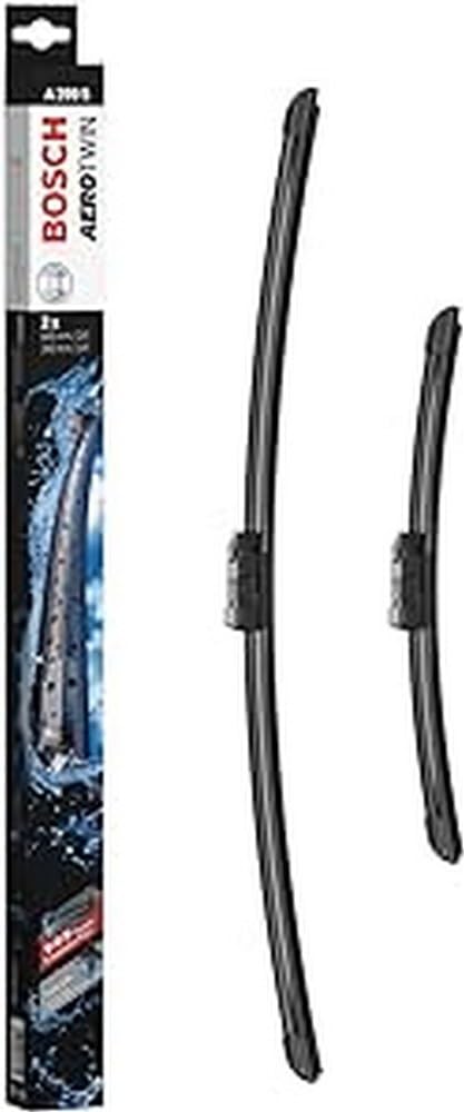 خرید از آمازون - برف پاک کن بوش Aerotwin A299S، طول: 600mm/340mm – مجموعه ای برای شیشه جلو