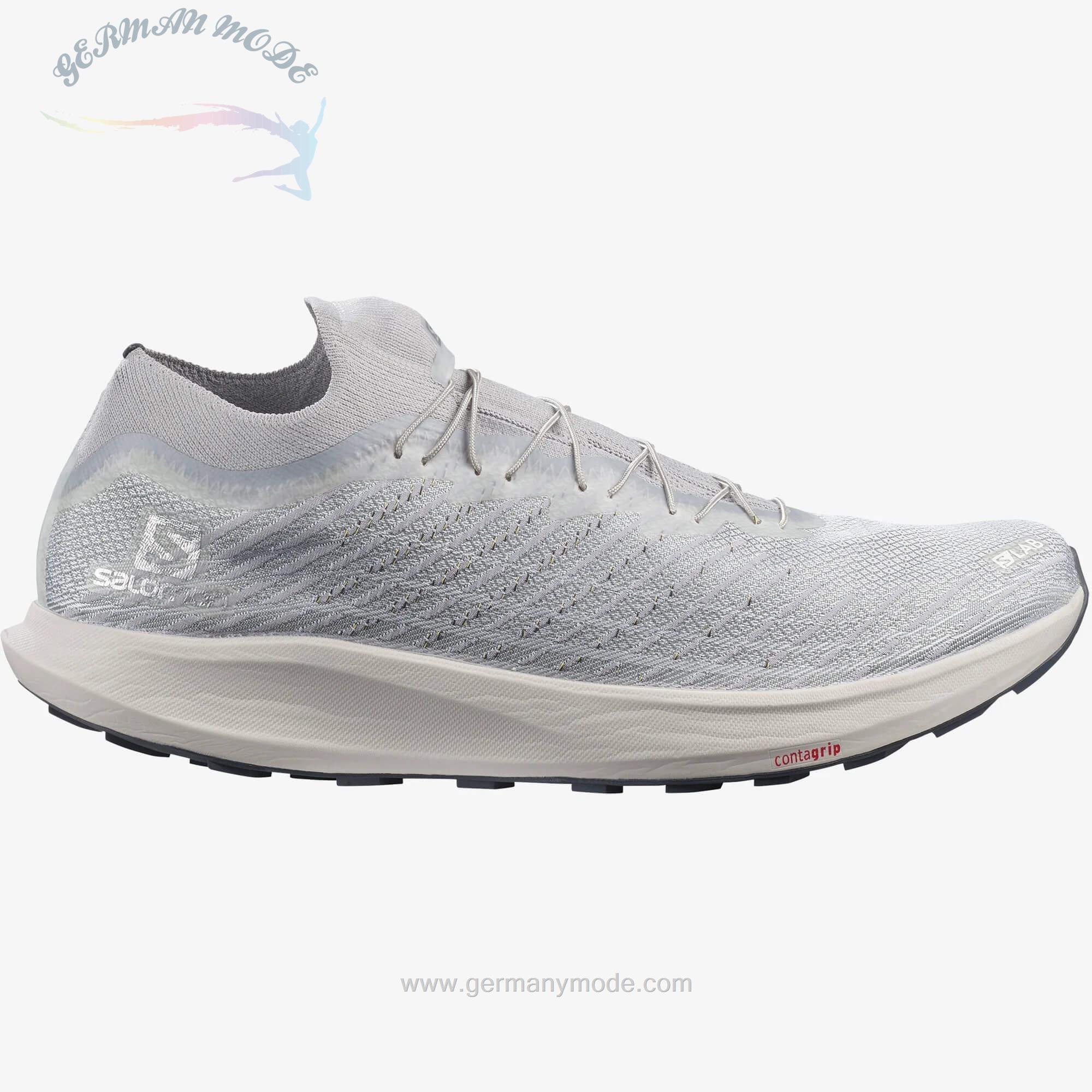 کتانی تریل رانینگ دو کوهستان زنانه مردانه سالامون فرانسه SALOMON S LAB PULSAR Trailrunning Schuhe Unisex Vapor Blue Vapor Blue White