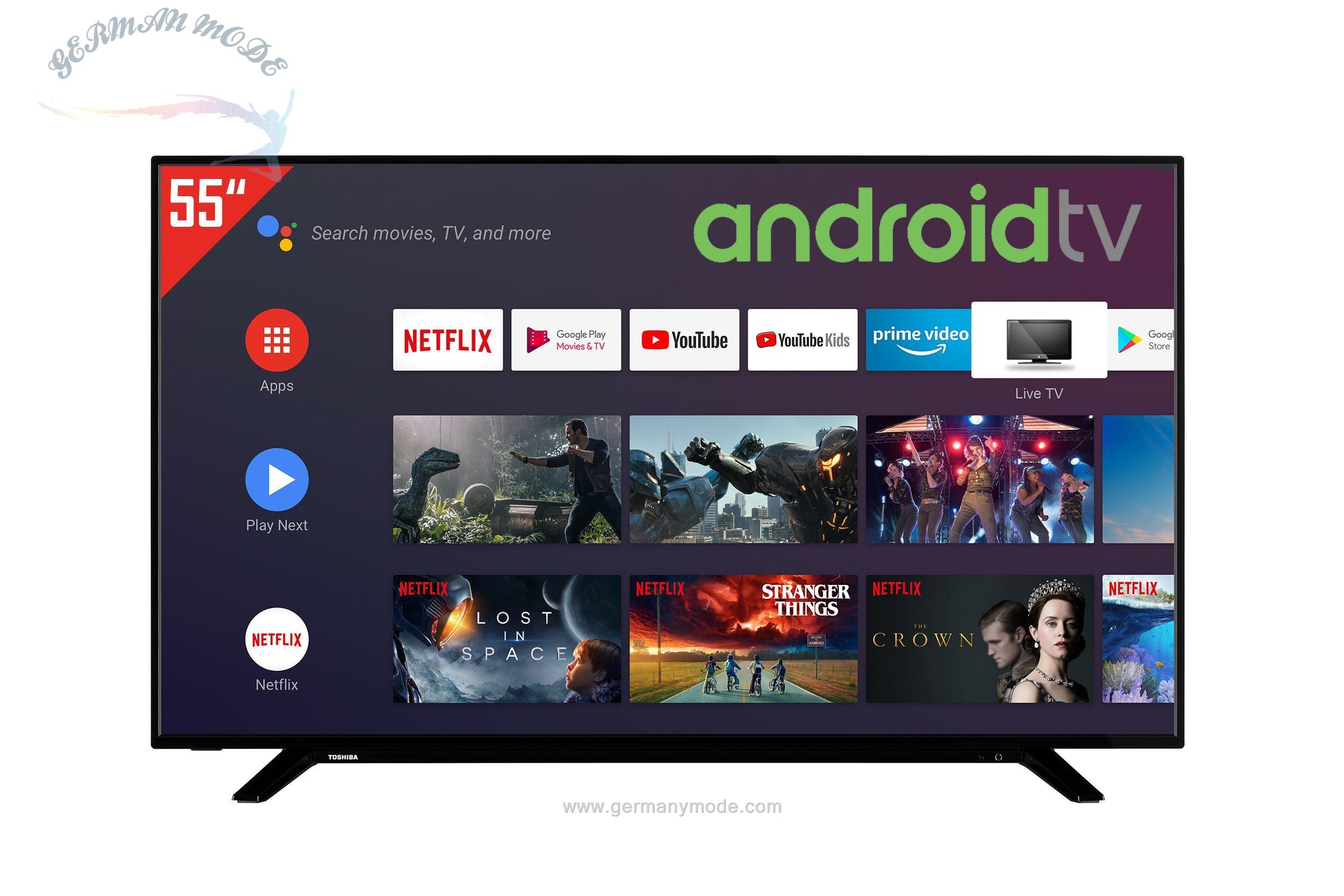 تلویزیون 55 اینچ ال ای دی هوشمند توشیبا Toshiba 55UA2063DG LCD-LED Fernseher-55 Zoll