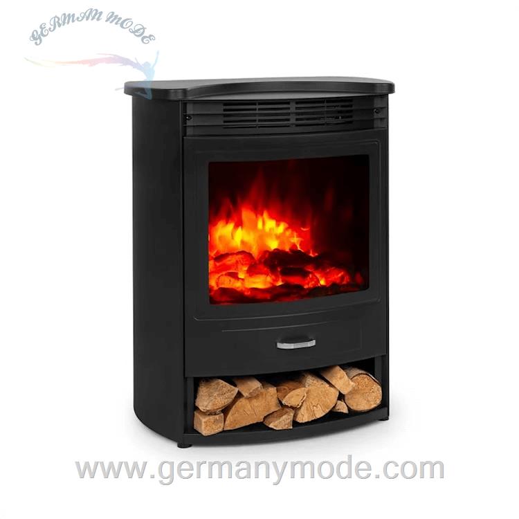 شومینه برقی کلارشتاین آلمان Klarstein Bormio S Elektrischer Kamin Schwarz 1900 watt
