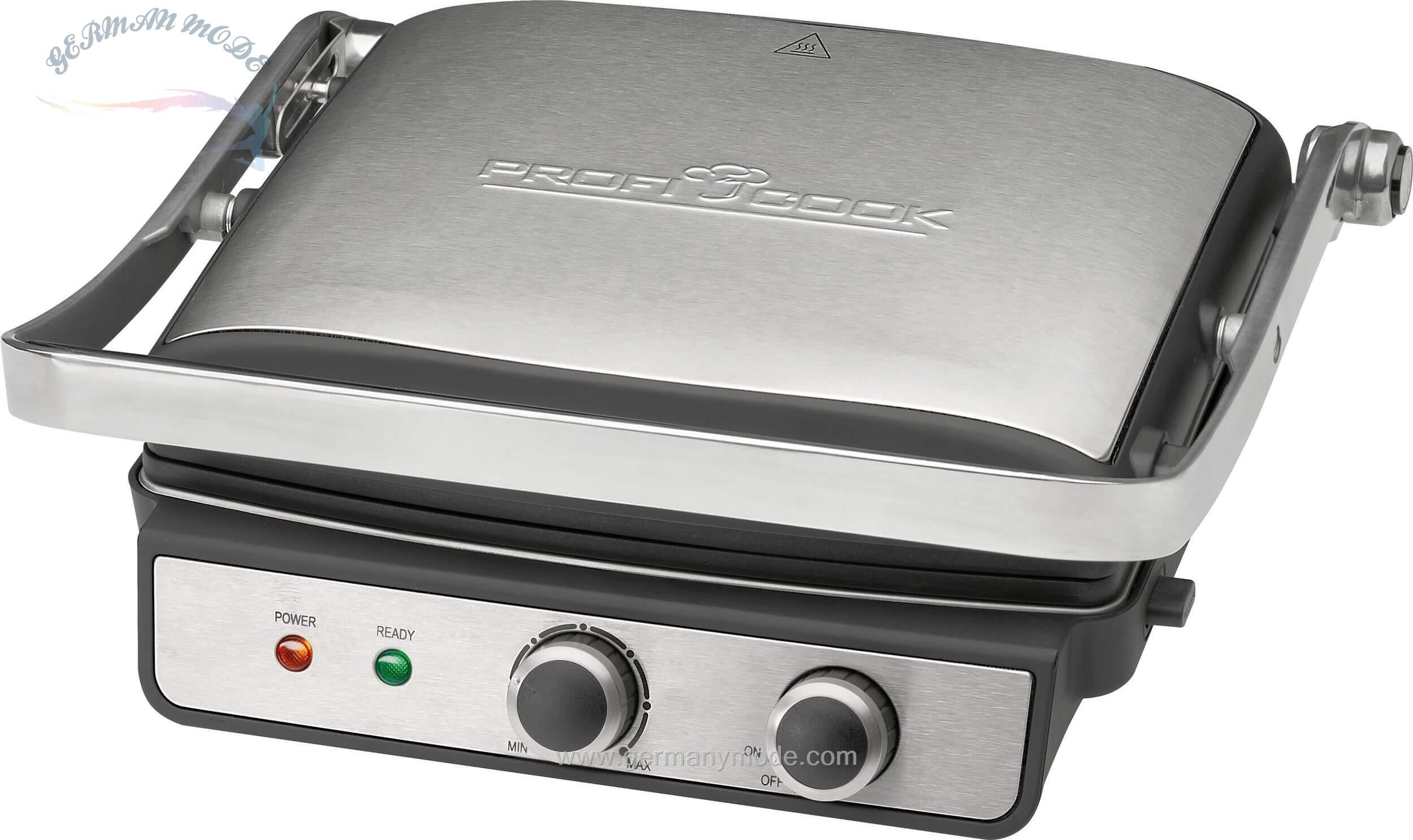گریل باربیکیو پروفی کر آلمان ProfiCook Kontaktgrill PC-KG 1029 inox-2000 W