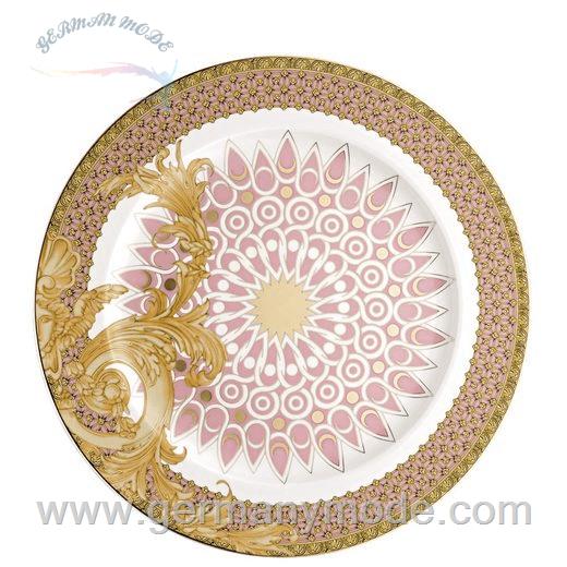 بشقاب دکوری روزنتال ورساچه ایتالیا Rosenthal meets Versace Dekoteller Les reves Byzantins Wandteller 30 cm
