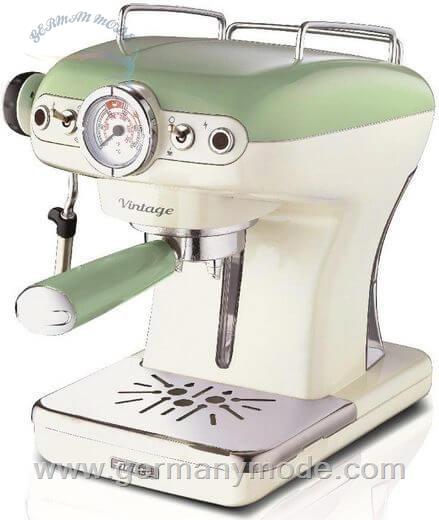 اسپرسو ساز پورتافیلتر آریته ایتالیا Ariete Espresso Vintage green