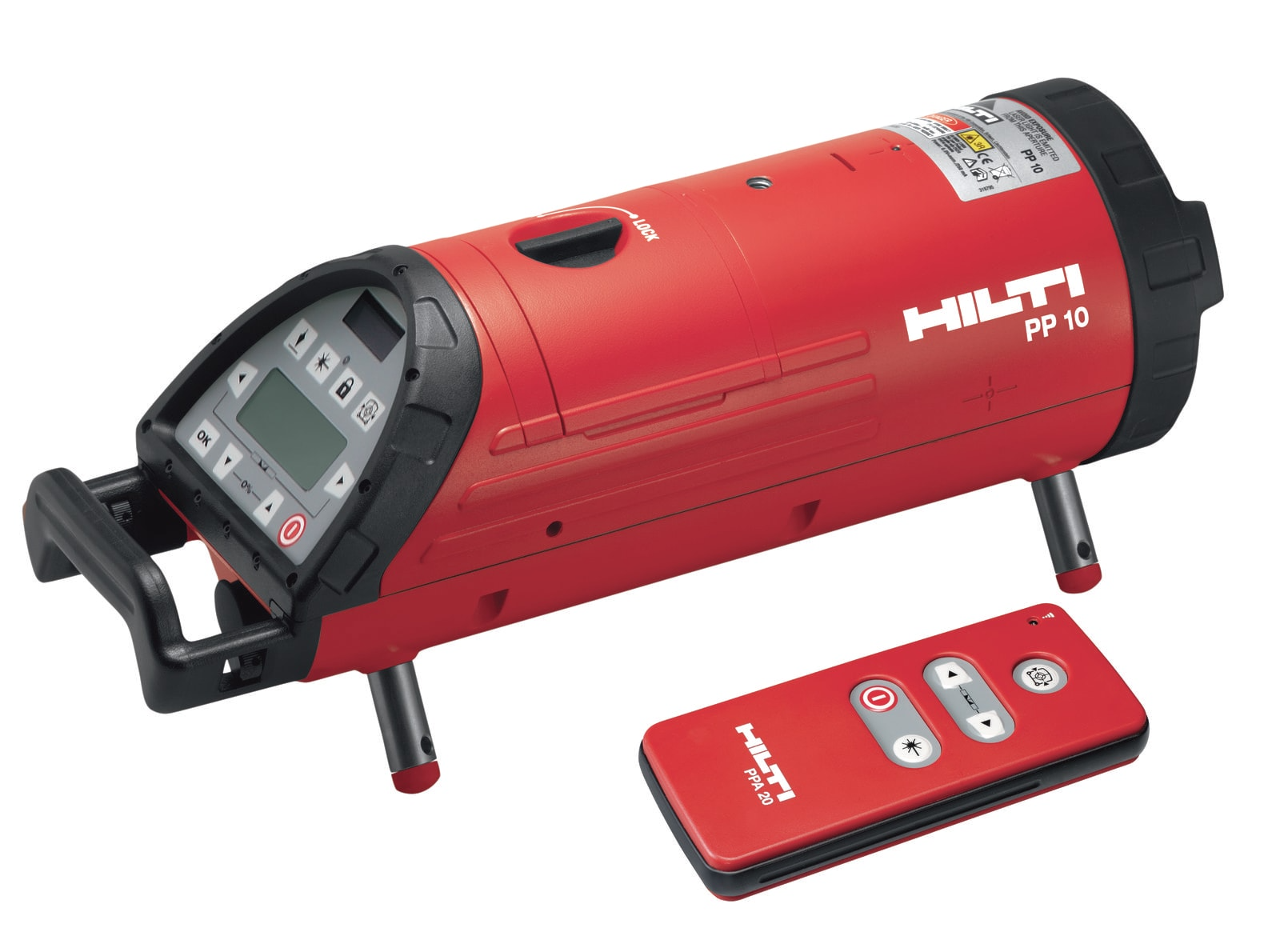 تراز لیزری کنترل راه دور لوله ای هیلتی لیختن اشتاین HILTI KANALBAULASER PP 10