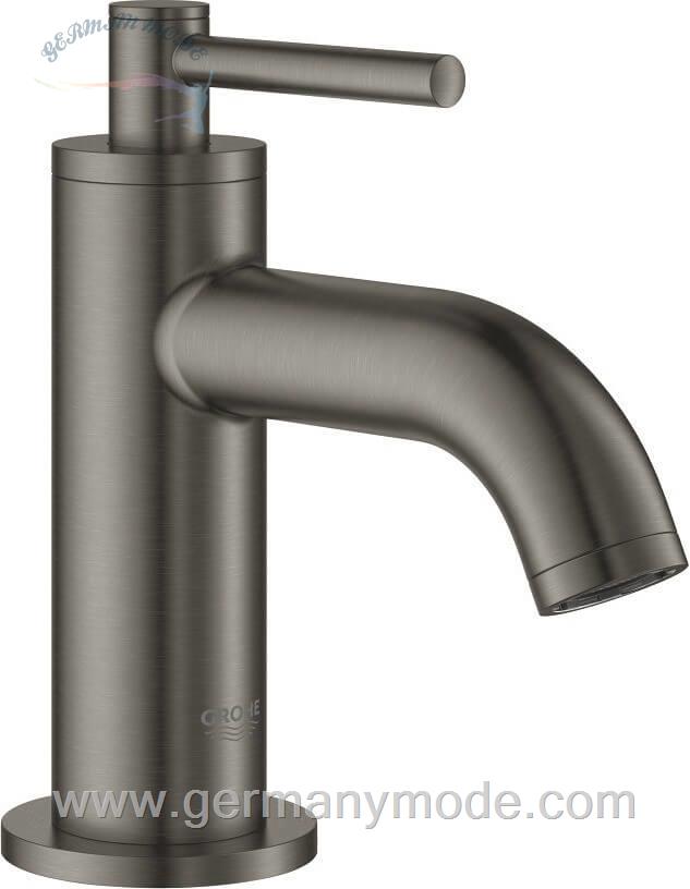 شیر مخلوط روشویی پایه کوتاه گروهه آلمان GROHE Atrio Standventil DN15 XS Size 20021 hard graphite gebürstet 20021AL3