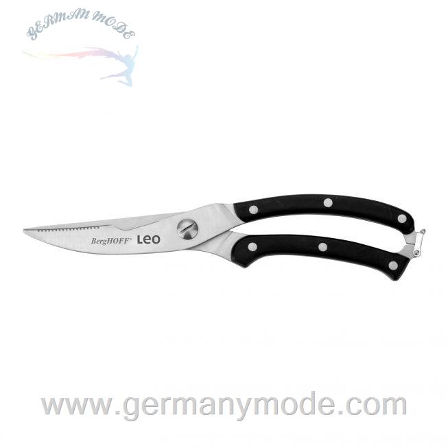 قیچی مرغ آشپزخانه برگهف بلژیک Berghoff Geflügelschere Graphite - Leo