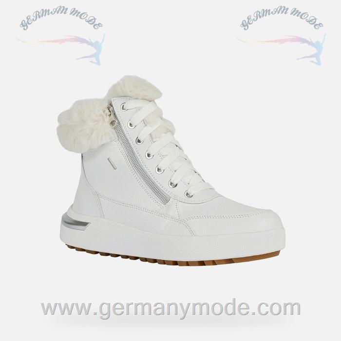 نیم بوت ضد آب زنانه جی اوکس ایتالیا GEOX WASSERDICHT WANDERSCHUHE Dalyla Abx Dame Weiß