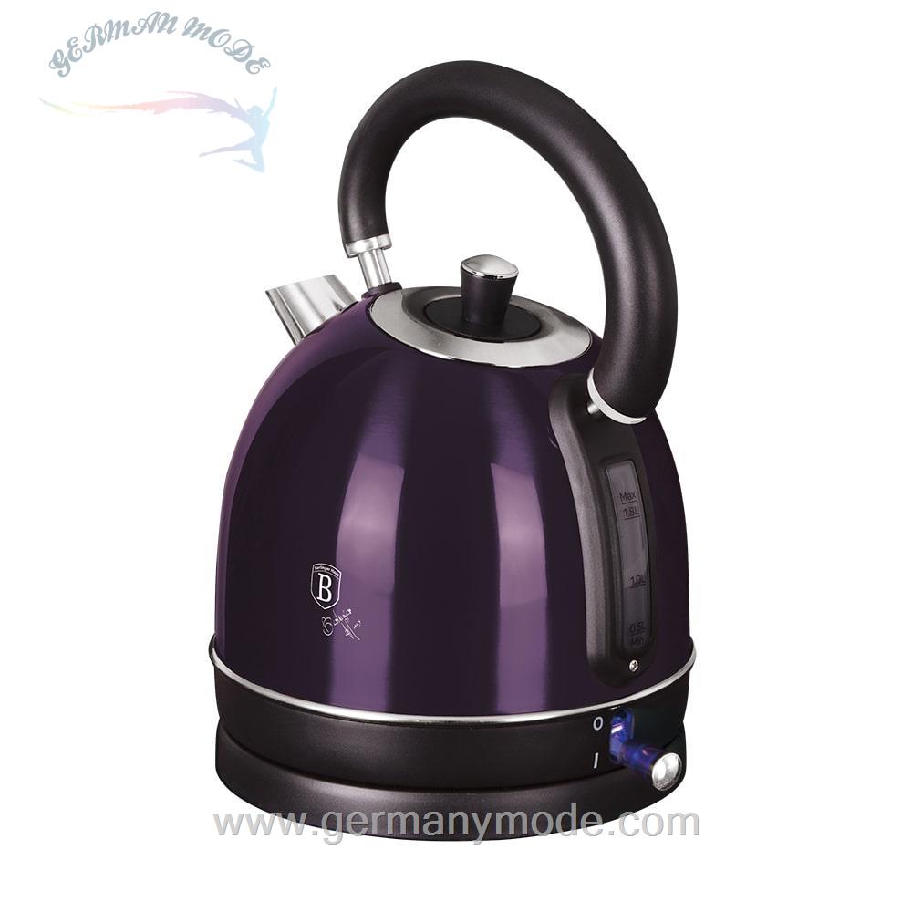 کتری برقی برلینگر هاوس مجارستان BERLINGER HAUS ELECTRIC KETTLE BH/9338 PURPLE ECLIPSE COLLECTION