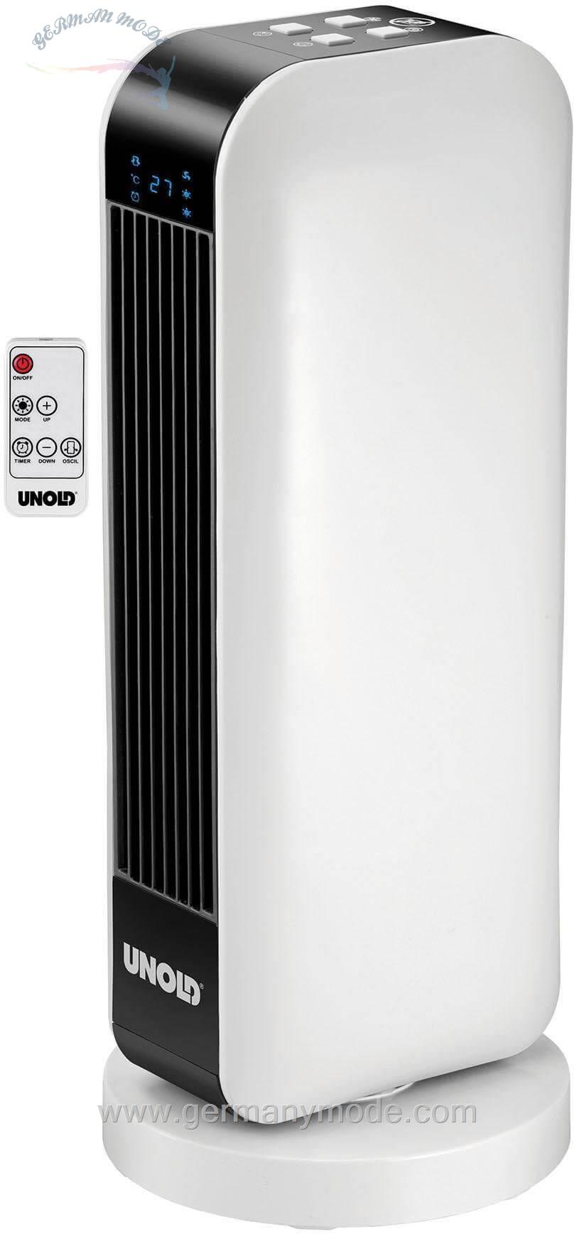 بخاری برقی فن هیتر سرامیکی آنولد Unold Keramikheizlüfter Design 86430- 2000 W