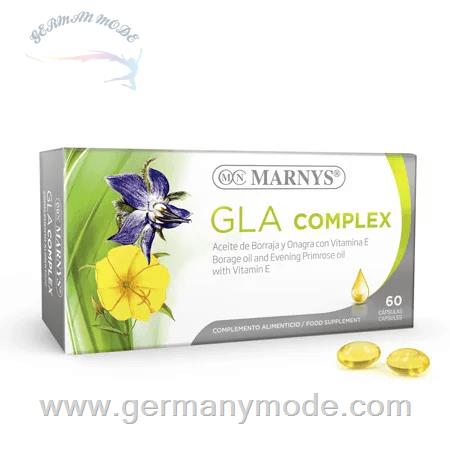کپسول روغن گل مغربی گل گاو زبان افزایش زیبایی مارنیس اسپانیا MARNYS GLA Complex MN436