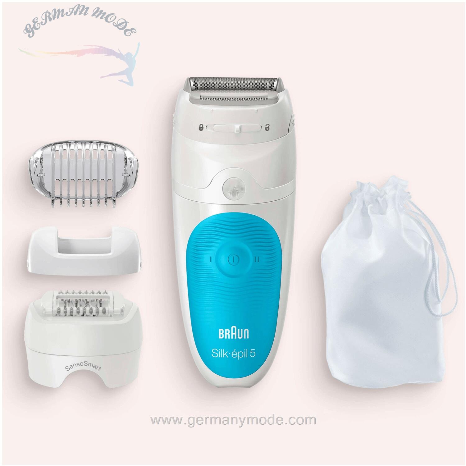 اپیلاتور مرطوب خشک براون آلمان Braun Silk epil 5 610 SensoSmart