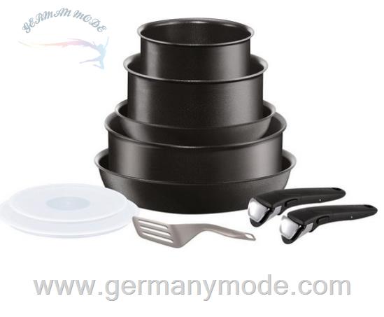 ست قابلمه و ماهیتابه 10 پارچه تفال فرانسه Tefal Topf-Set Ingenio Performance, Aluminium, Set, 10-tlg, L65497
