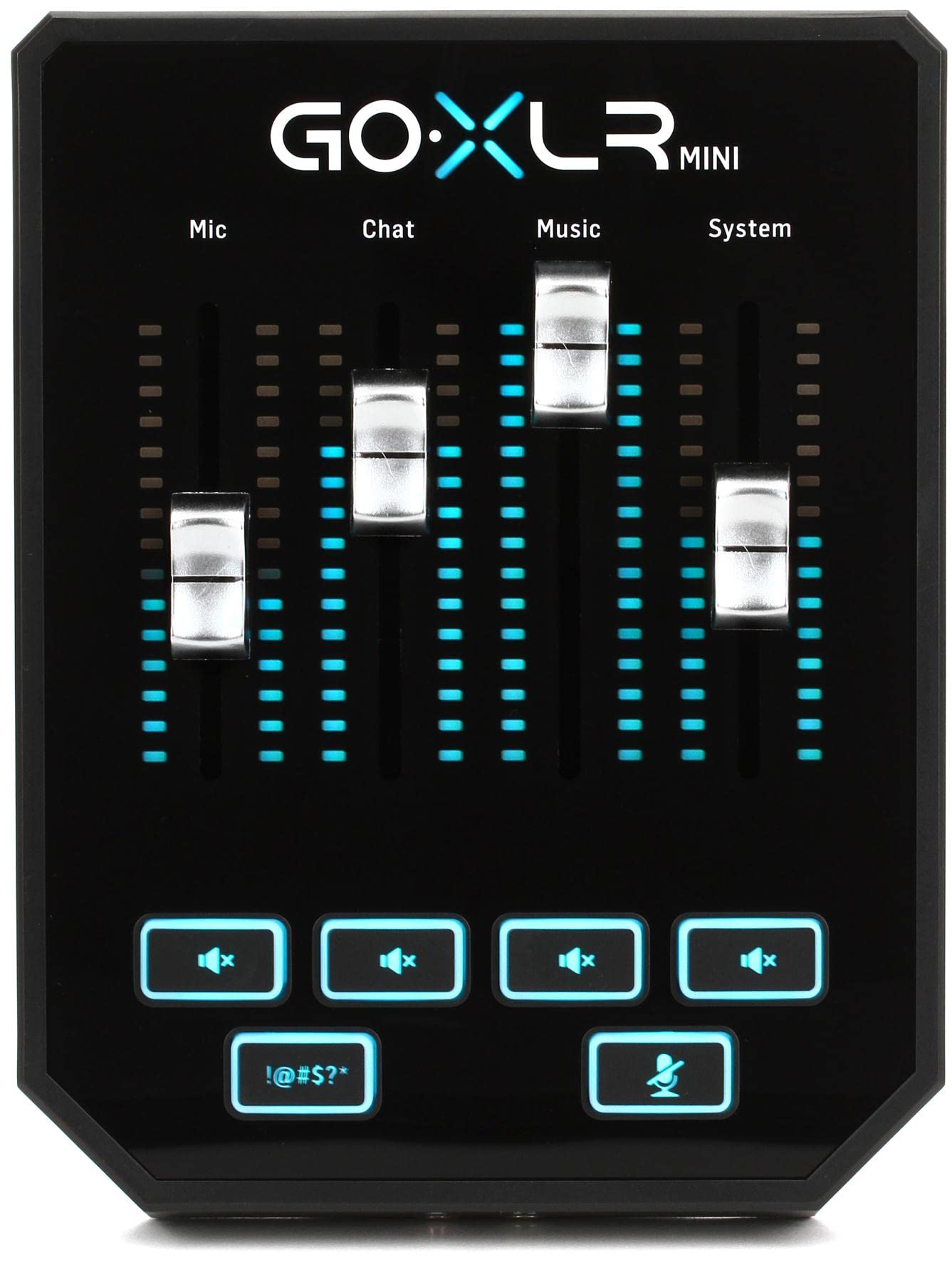 خرید از آمازون - میکسر پخش آنلاین TC Helicon GoXLR MINI با رابط USB/صوتی و پیش تقویت کننده Midas، 9.4×8.5×4.6/239×216×116 میلی متر