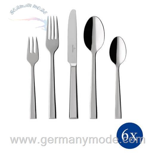 سرویس قاشق چنگال 30 پارچه ویلروی اند باخ آلمان Villeroy & Boch Victor Besteckset 30-teilig