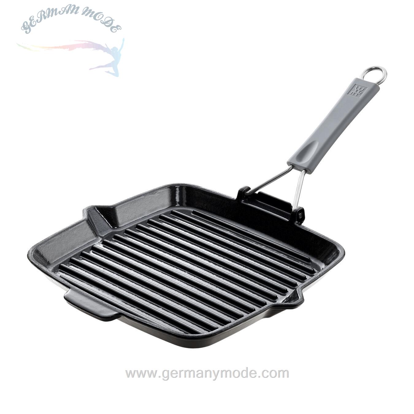 تابه گریل زولینگ آلمان ZWILLING GRILLPFANNE 24 /24 CM- GUSSEISEN