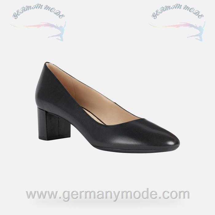 کفش زنانه جی اوکس ایتالیا GEOX PUMPS MITTELHOHER ABSATZ Pheby 50 Dame Schwarz