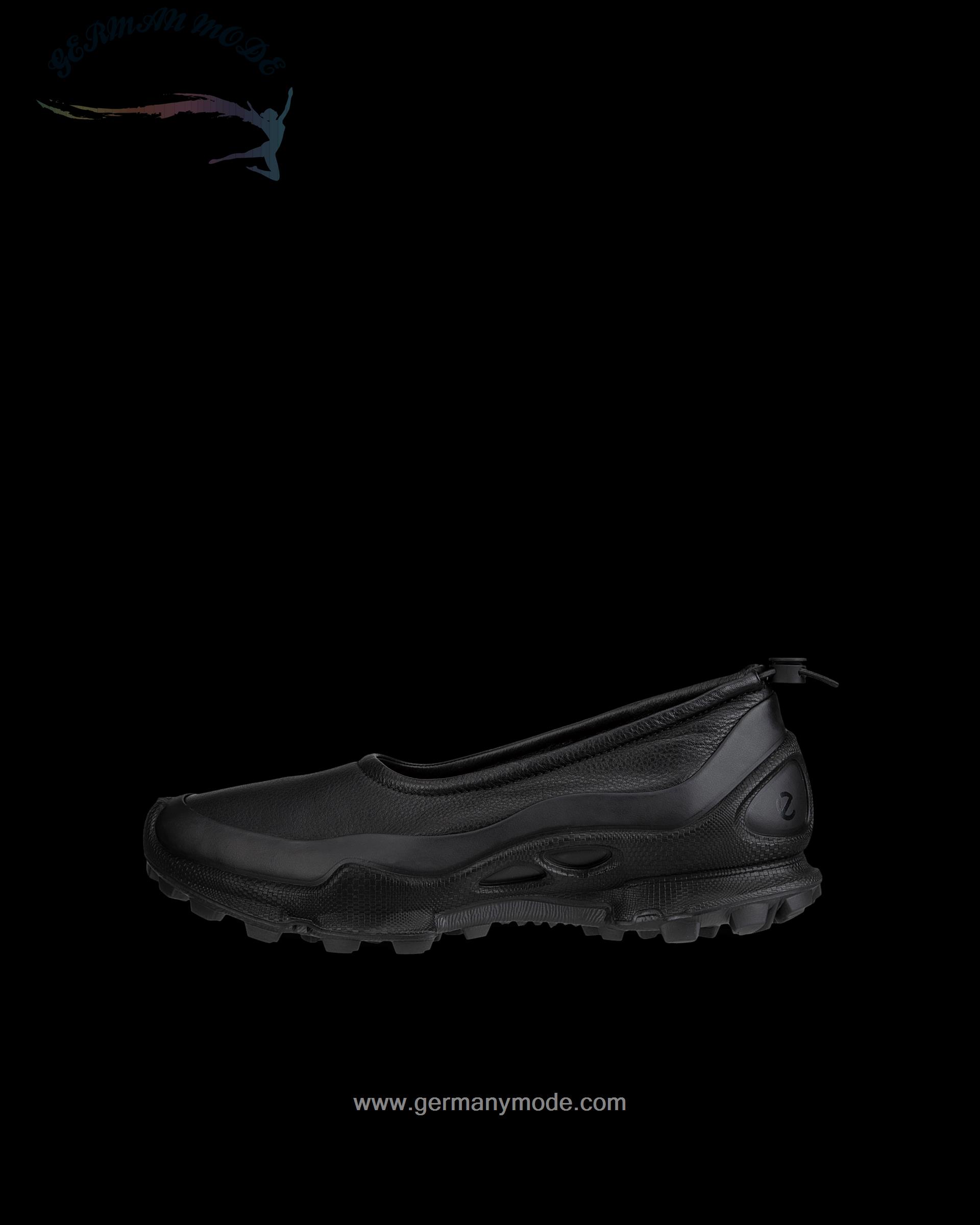 دمپایی چرم زنانه اکو دانمارک ECCO BIOM C-TRAIL W Damen Lederslipper Schwarz