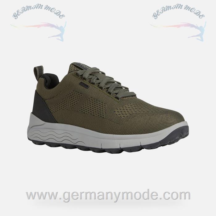 کتانی مردانه ضد آب جی اوکس ایتالیا GEOX WASSERDICHTE SCHUHE Spherica 4x4 Abx Herr Dunkeloliv
