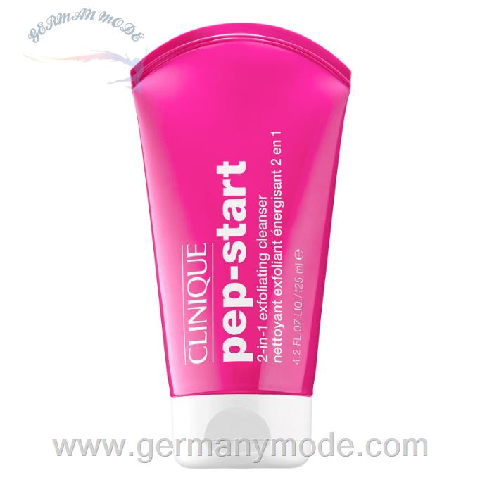 ژل پاک کننده کلینیک آمریکا Clinique Pep-Start 2-in-1 Exfoliating Cleanser (125ml)