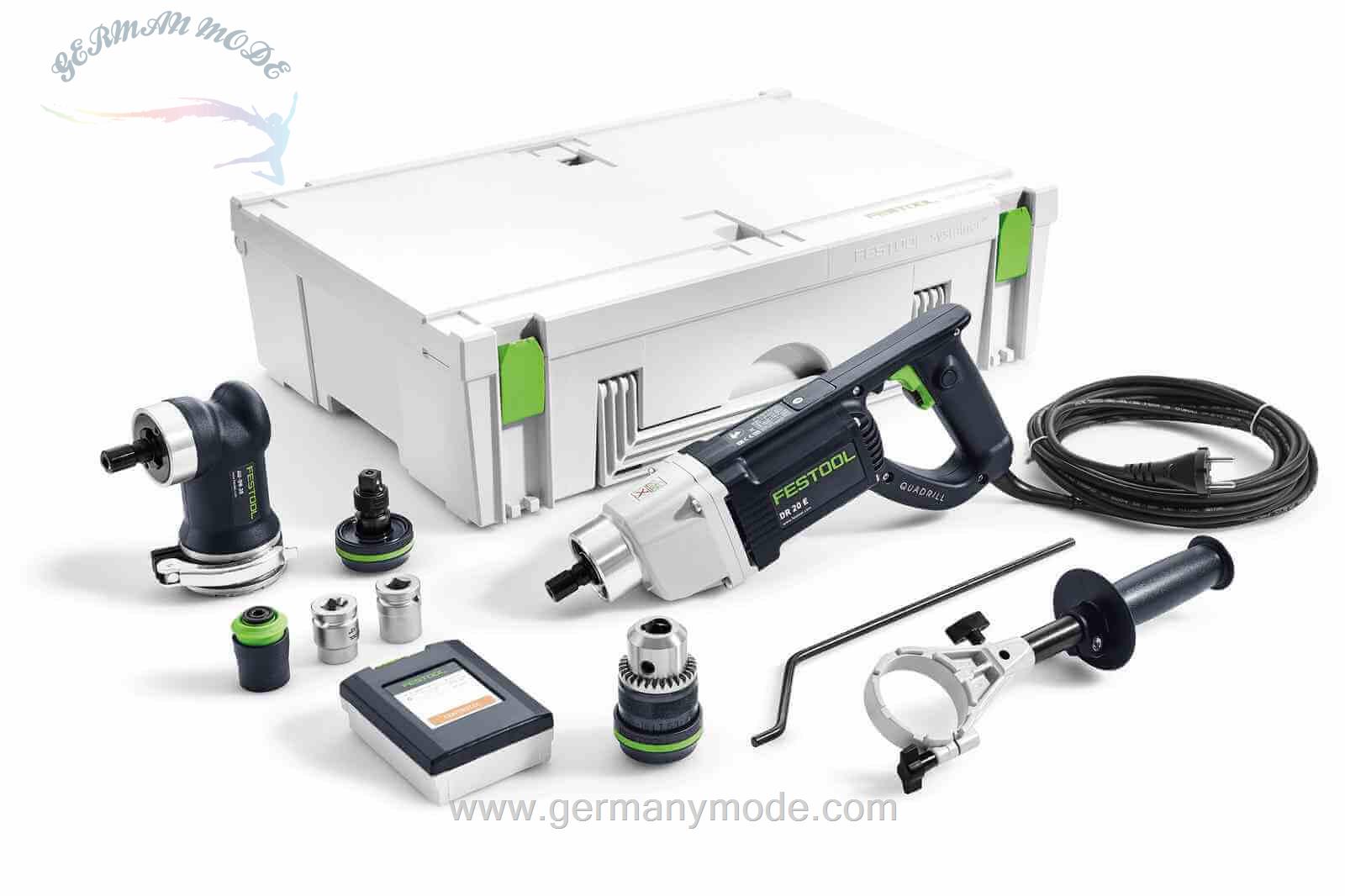 دریل بتن کن فستول آلمان Festool QUADRILL DR 20 E FF-Set 768933