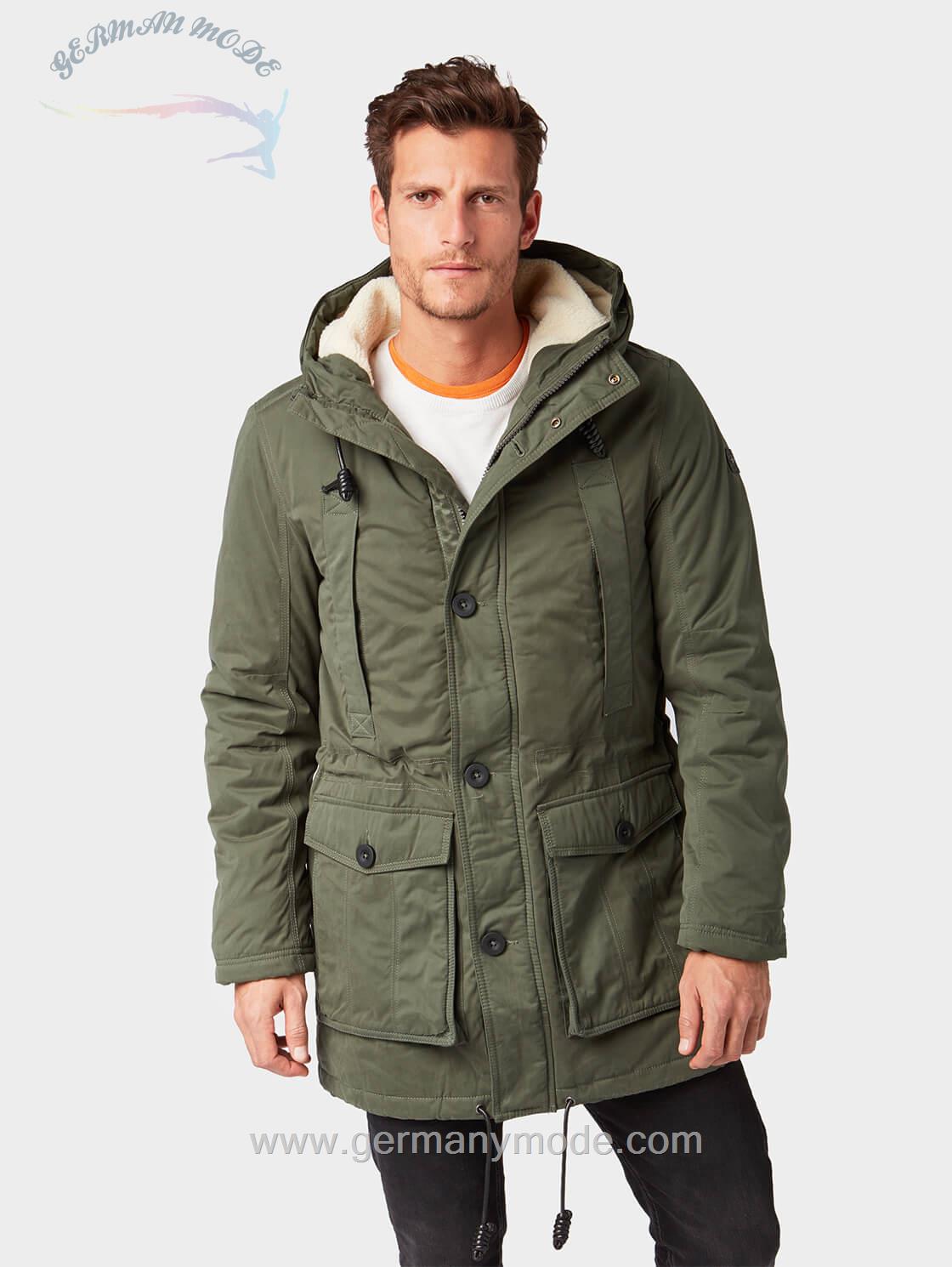 کاپشن مردانه تام تیلور (آلمان) GEFÜTTERTER PARKA MIT SHERPA