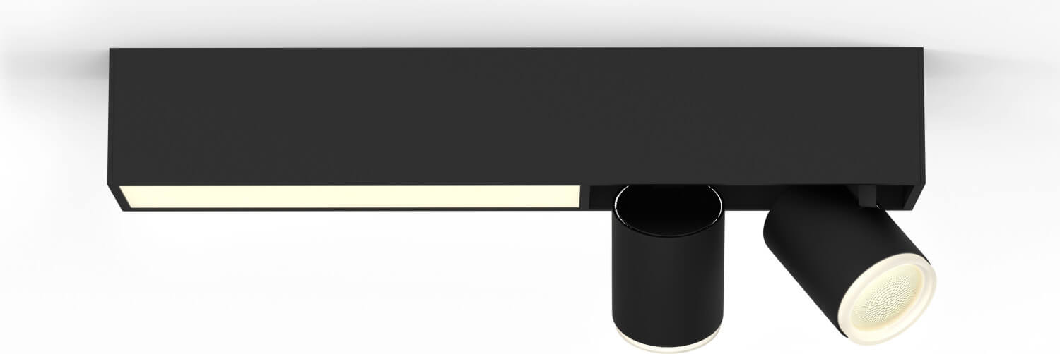 چراغ سقفی ال ای دی بلوتوثی فیلیپس هلند Philips Hue White and Color Ambiance Centris 2er-Deckenspot Bluetooth