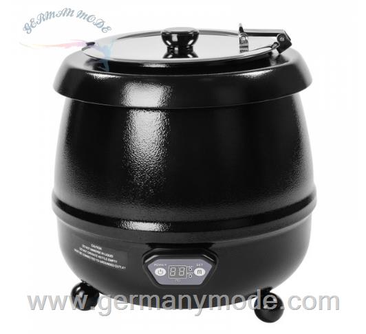 سوپ گرم کن برقی رویال کترینگ آلمان Royal Catering Suppentopf elektrisch - 10 Liter - digital RCST-9400D