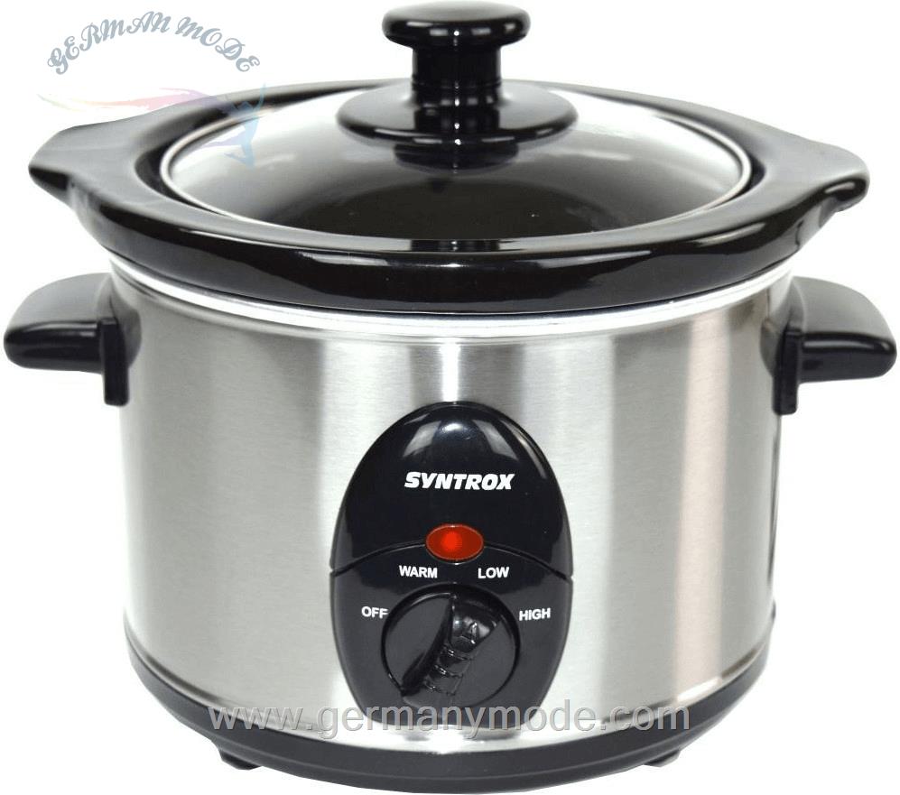 آرام پز 2.5 لیتری سینتروکس آلمان Syntrox Germany Slow Chef SC 250M Deli