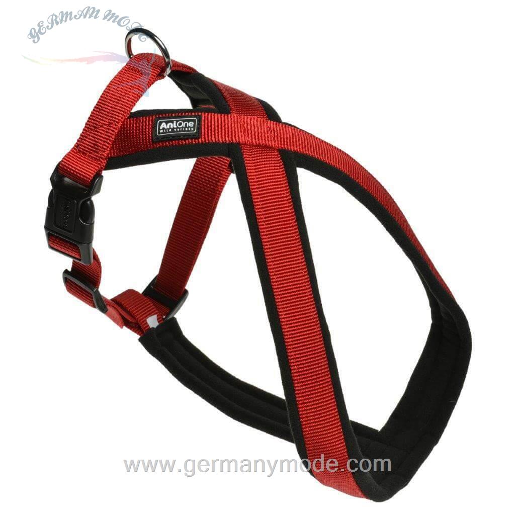 قلاده سگ آنی وان آلمان AniOne Harness Classic Bordeaux XS-S