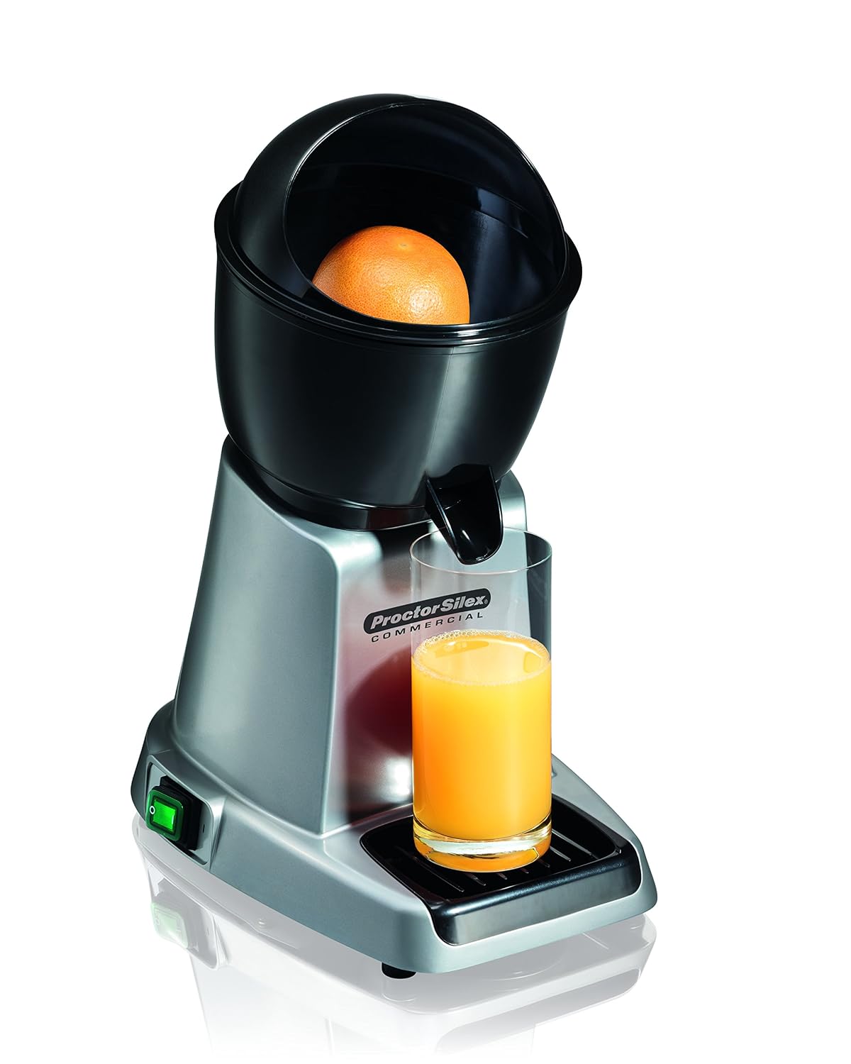 آب مرکبات گیری همیلتون آمریکا Hamilton Beach Commercial 66900-CE Proctor-Silex Electric Juicer، مشکی/خاکستری