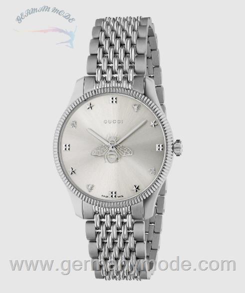 ساعت مچی زنانه و مردانه گوچی ایتالیا GUCCI G-Timeless Uhr, 36 mm 632116 I1600 1402