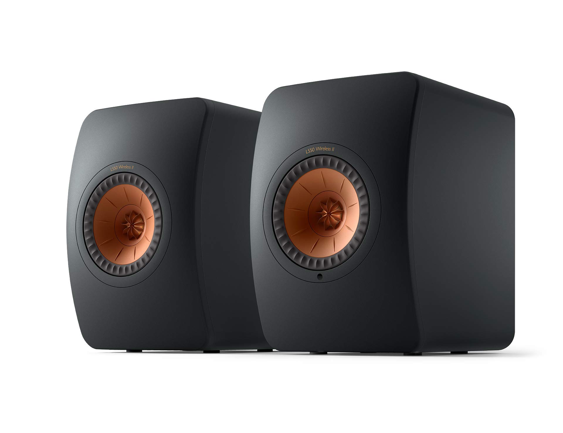 خرید از آمازون - سیستم بلندگوی KEF LS50 Wireless II WLAN HiFi، مشکی، بلندگوی فعال | HDMI | پخش 2 | بلوتوث | Spotify | جزر و مد