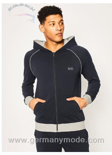 سویشرت کلاه دار مردانه هوگو باس آلمان Hugo Boss Mix Match Jacket (50381879) blau