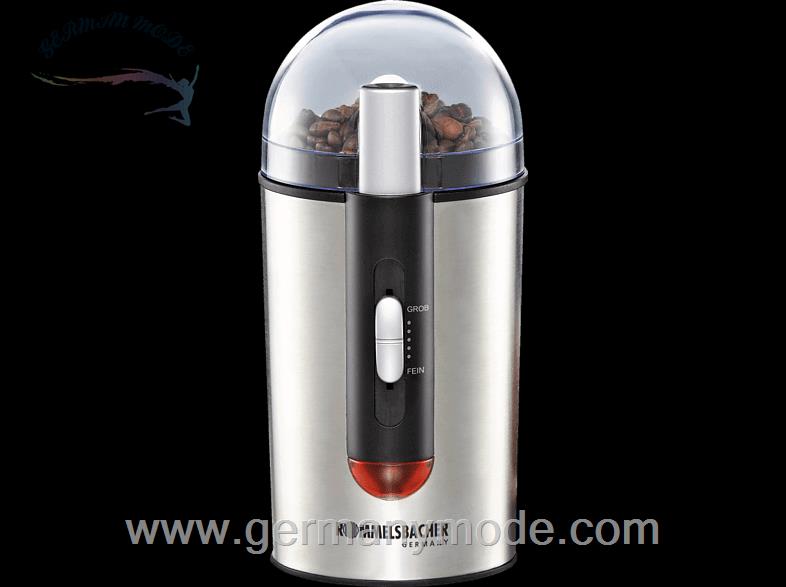 آسیاب برقی روملزباخر آلمان ROMMELSBACHER EKM 150 Kaffeemühle Edelstahl 150 Watt