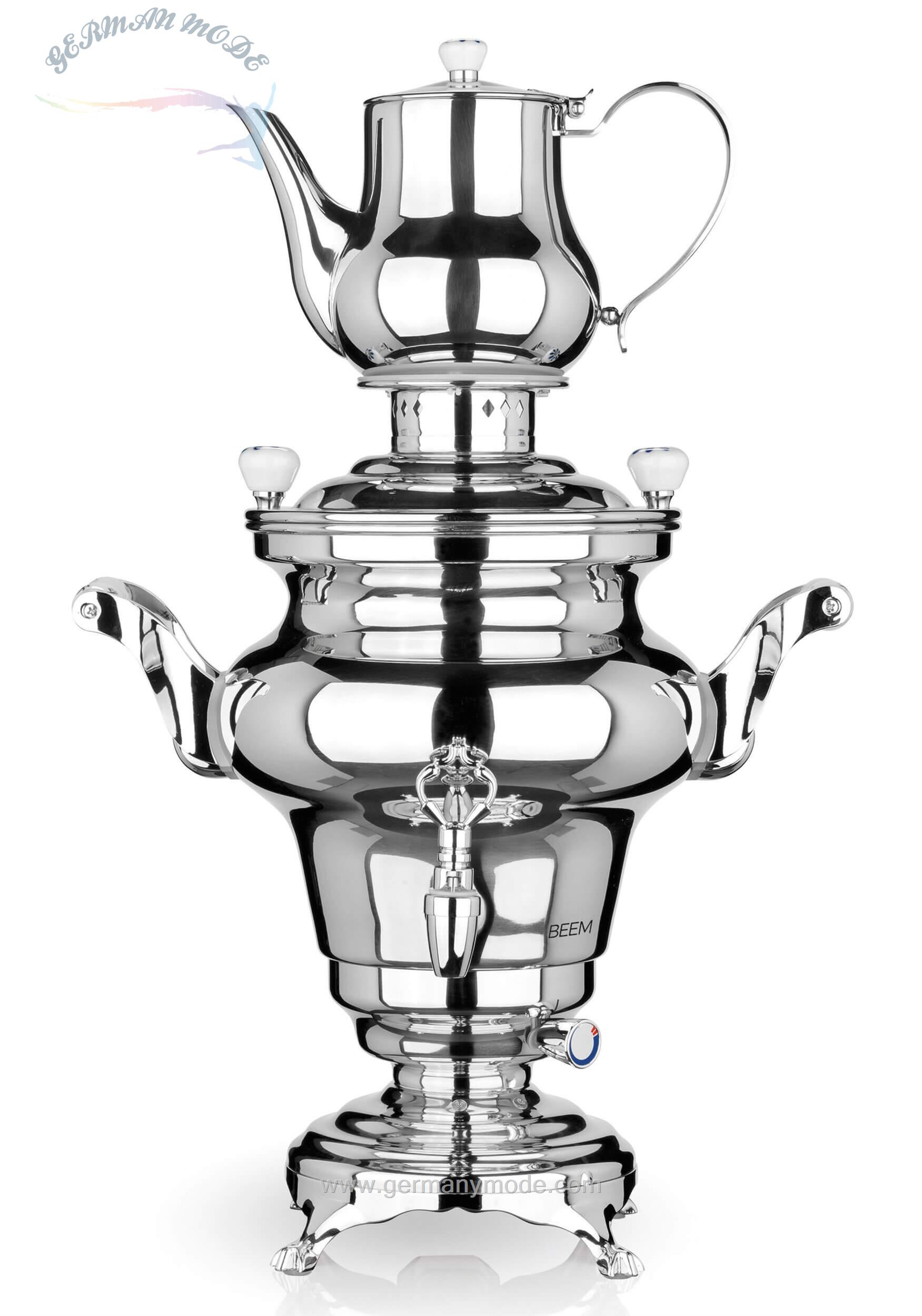 سماور برقی بیم آلمان s BEEM Samowar, 5 l, Rebecca 5l Edelstahl 1800W