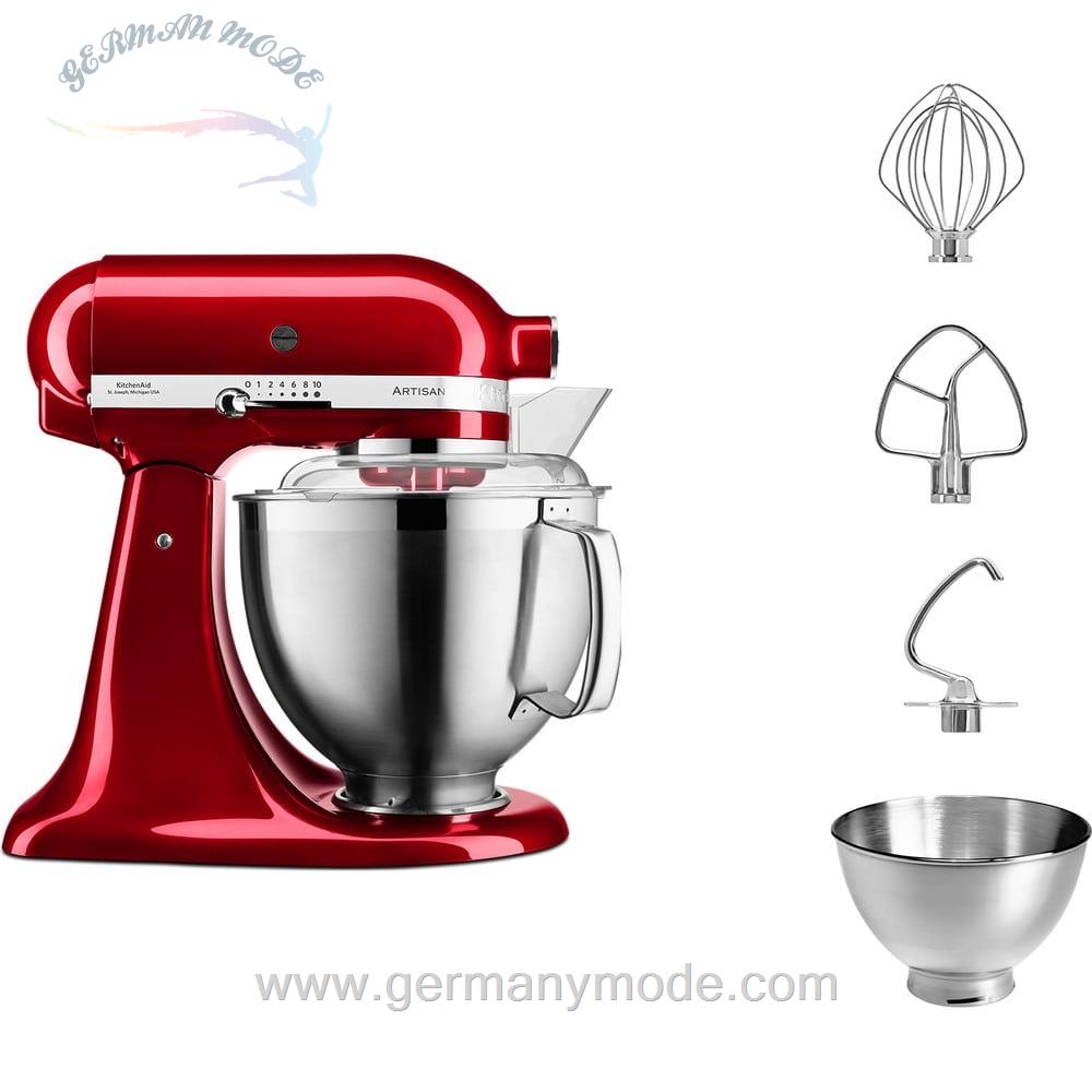 غذا ساز همه کاره کیچن اید آمریکا KitchenAid KÜCHENMASCHINE KIPPBARER MOTORKOPF 4,8L - ARTISAN PREMIUM 5KSM185PS