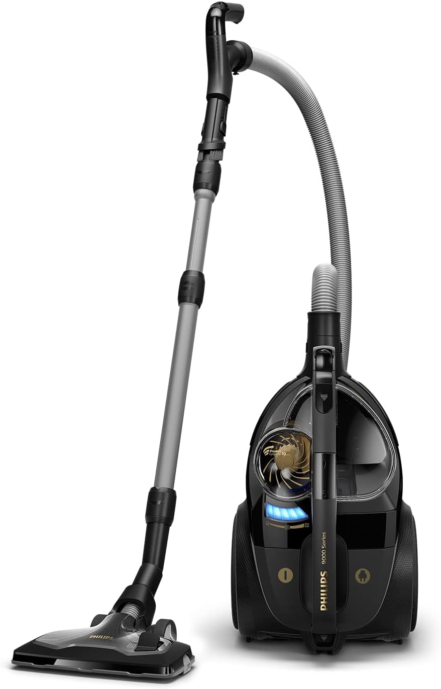 جارو برقی بدون کیسه فیلیپس هلند 900 وات Philips XB9154/09 با فیلتر آلرژی H13 و نازل 2.2 لیتری